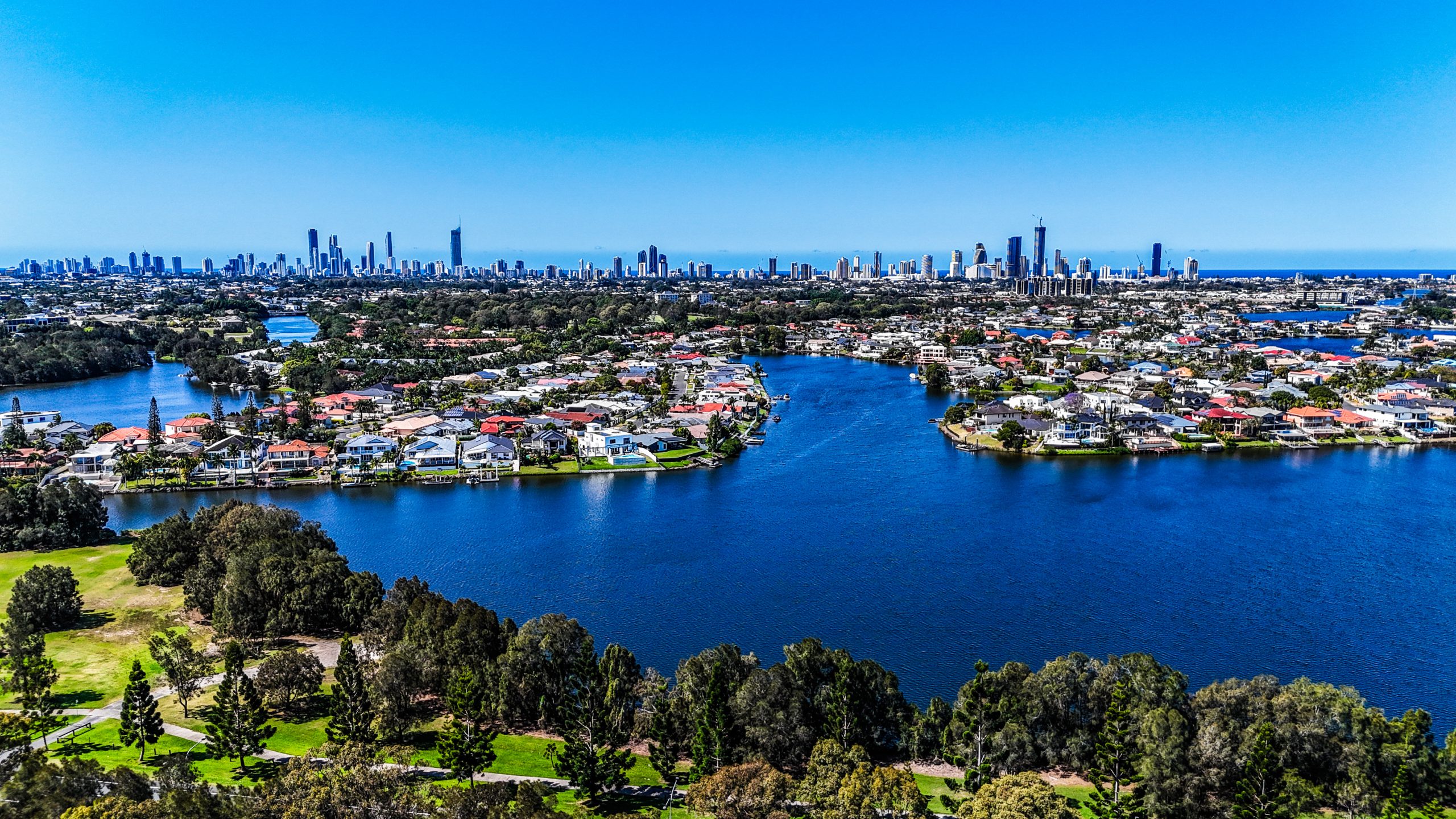Drone image Gold Coast