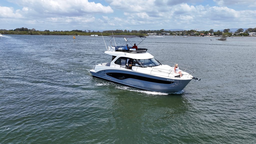 Yacht filming in Gold Coast